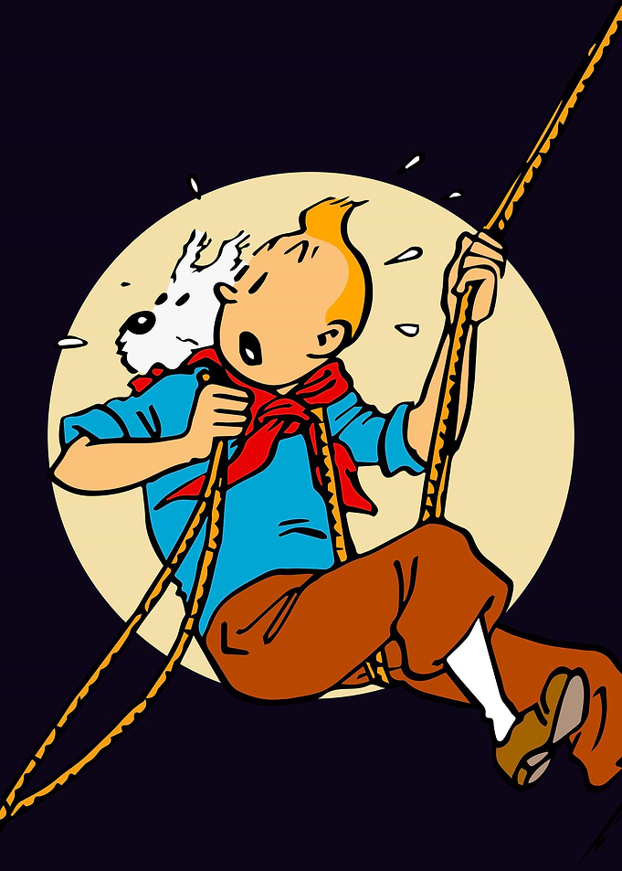 tintin hanging out