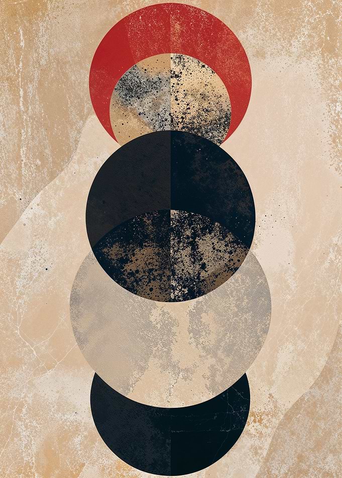 Red Accent Orbit