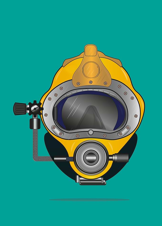 Divers Helmet