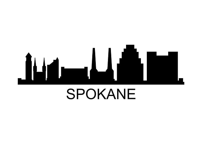 Spokane skyline