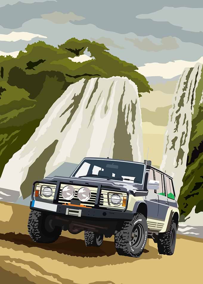 offroad car