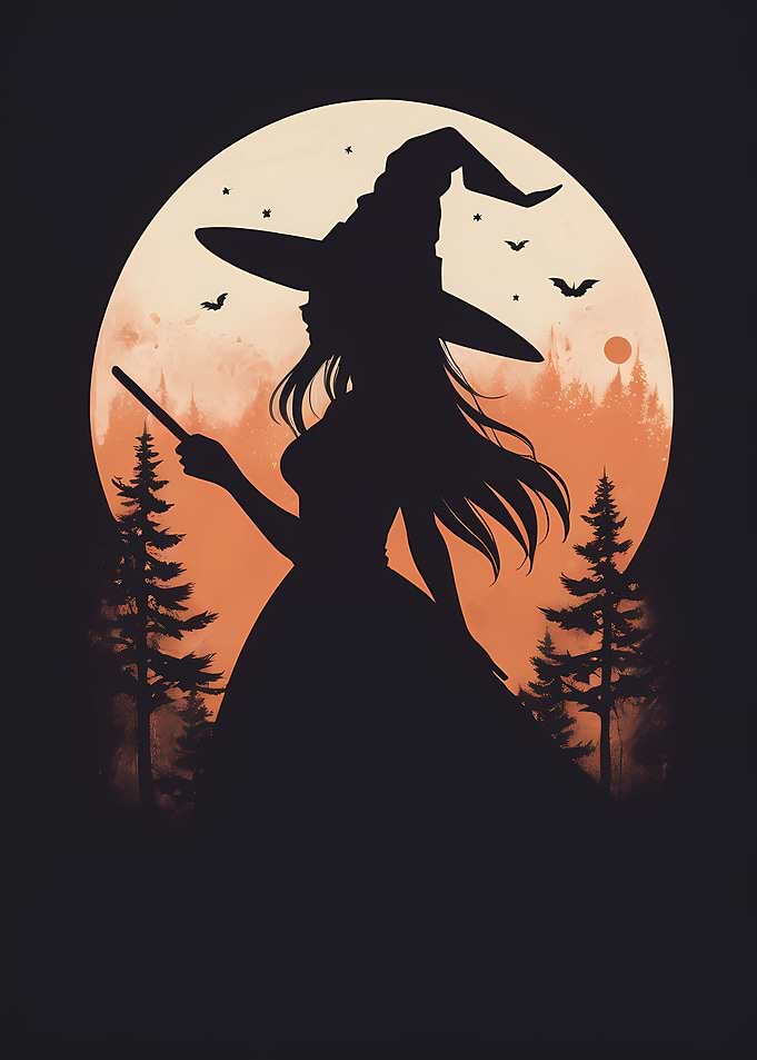 Witch Silhouette
