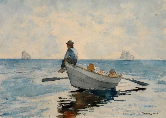 Boys in a Dory