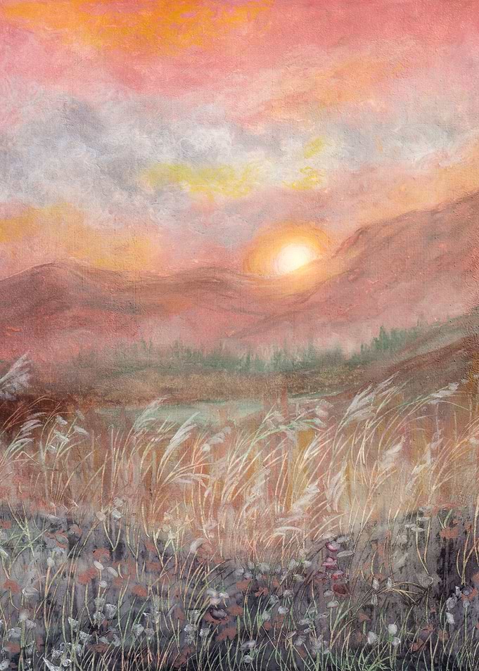 Aesthetic Magical Sunset
