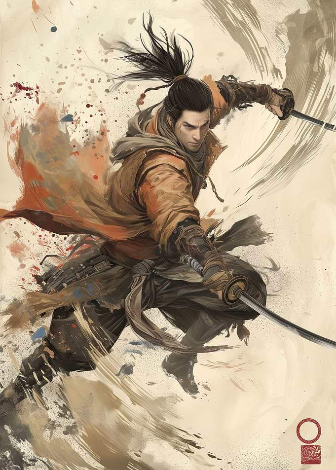 The Wolf Samurai