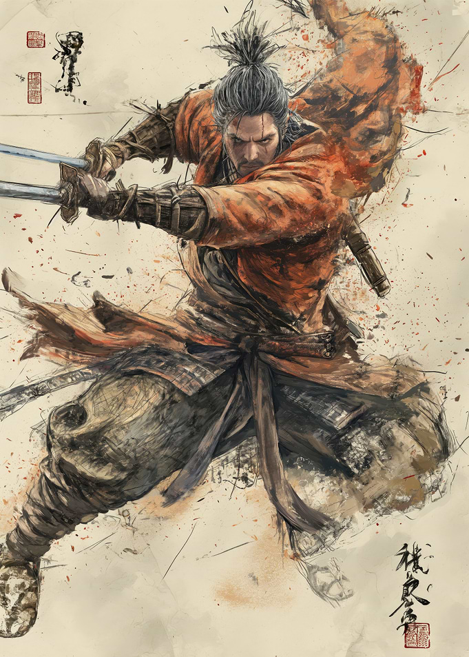 The Wolf Samurai