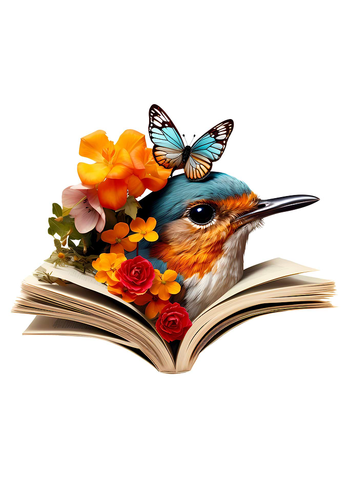 Robin Gift Book Reading