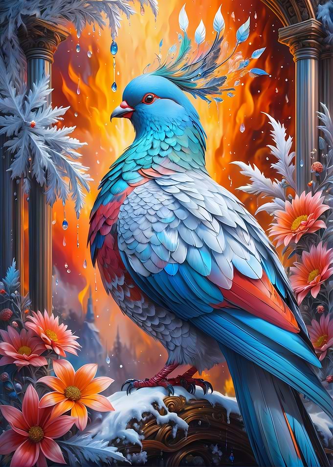 Pigeon Ice Cold