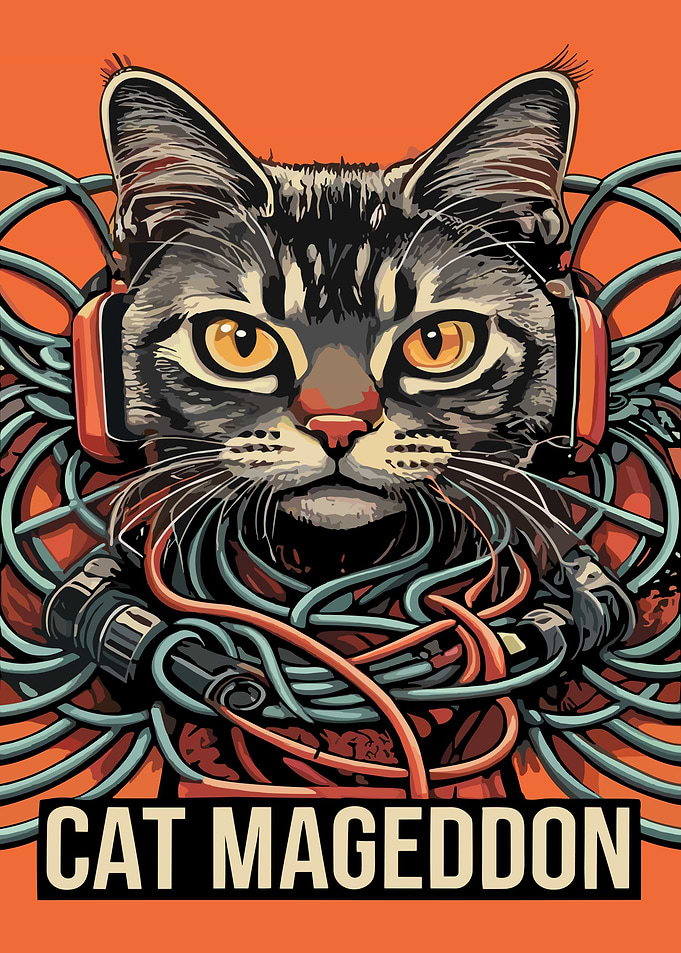 Gaming Cat Mageddon
