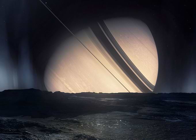 Enceladus Saturn Moon