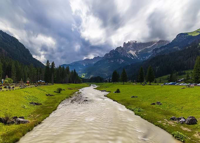 Avisio river