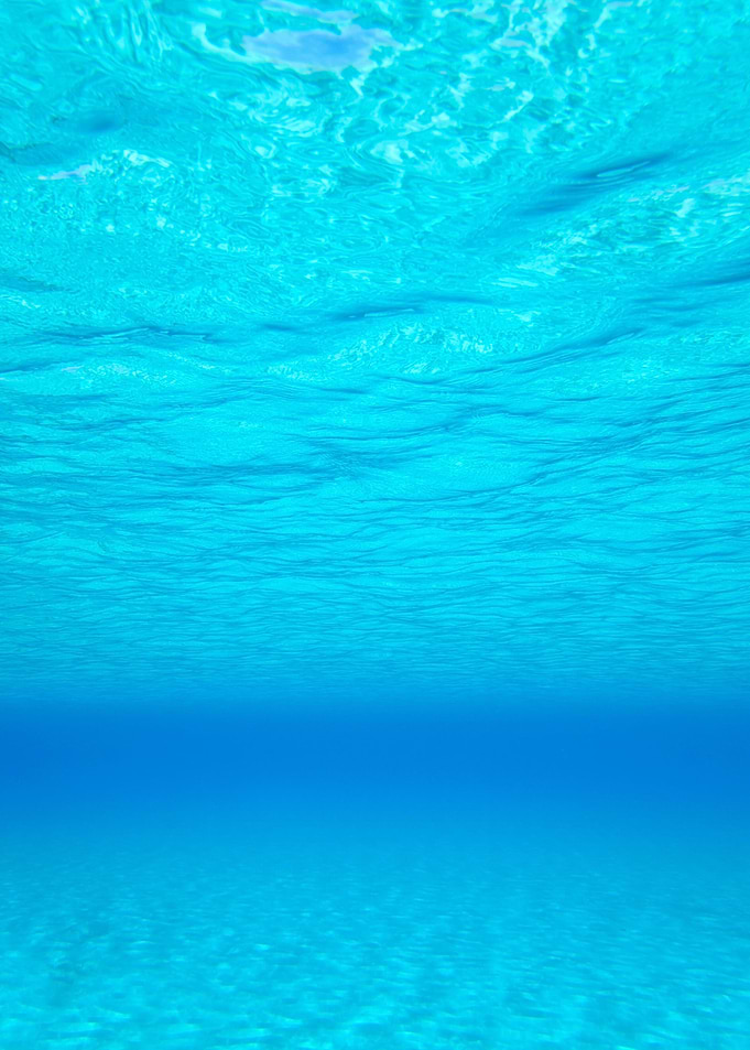 Shiny ocean