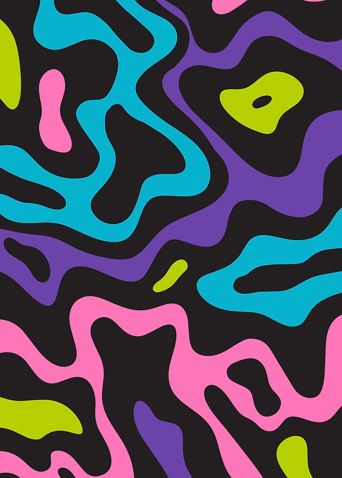 Colorful Topography
