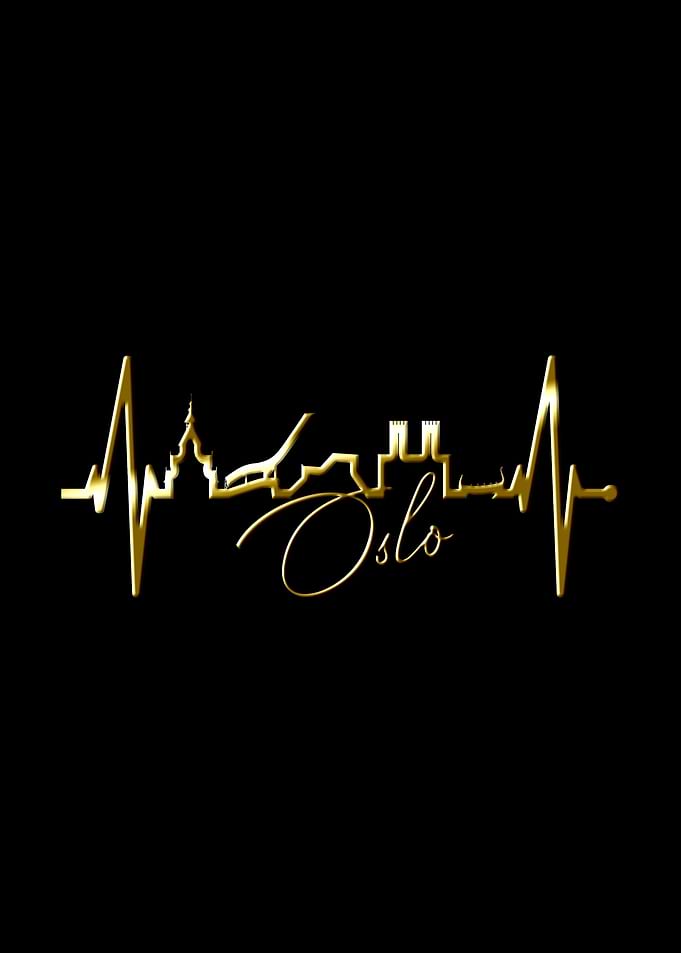 Oslo Skyline Heartbeat