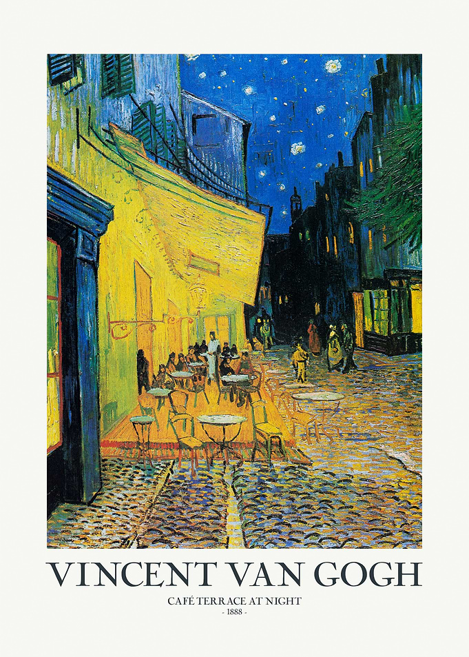 Cafe Terrace At Night