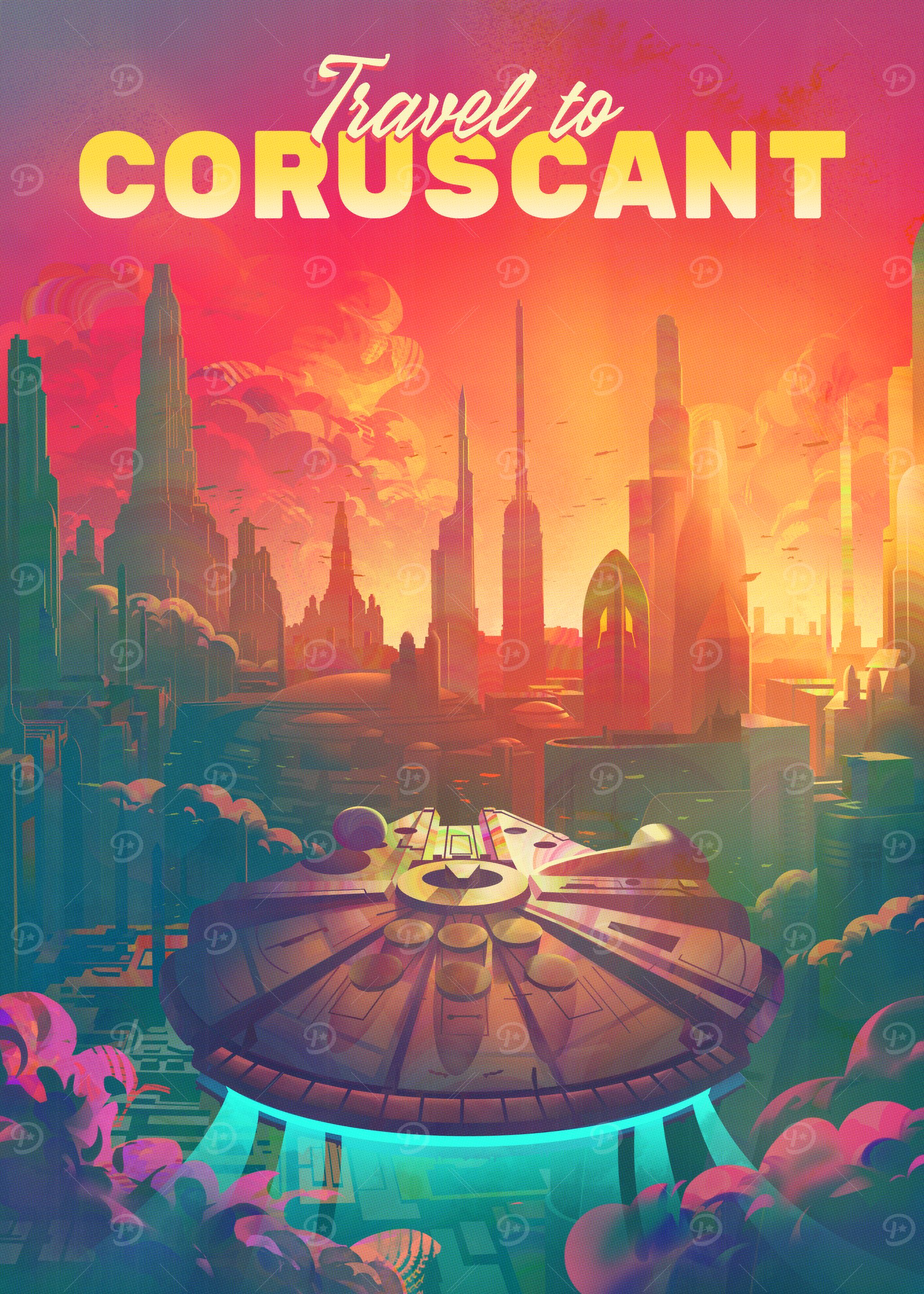 Travel to Coruscant
