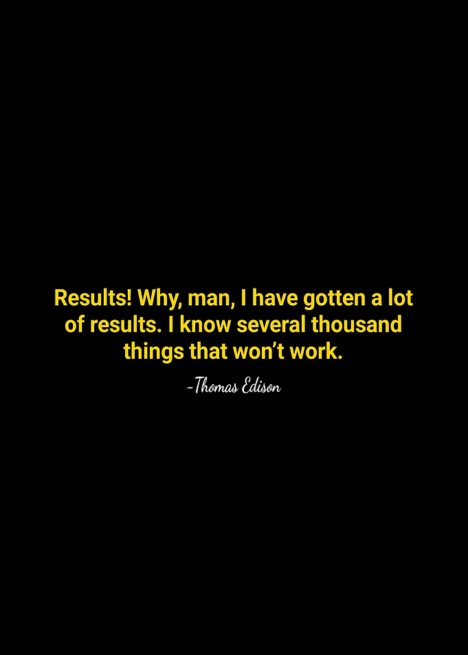 Thomas Edison quotes