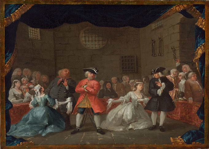 a Scene the Beggars Oper