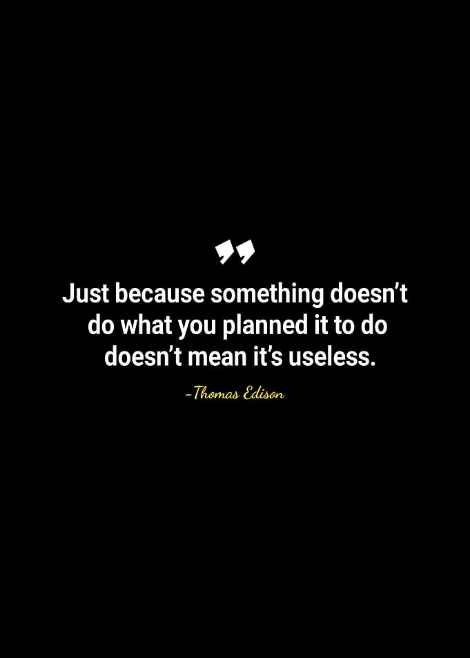 Thomas Edison quotes