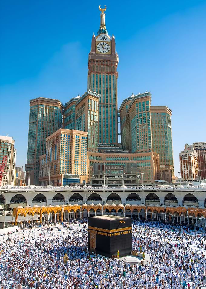 The Kaaba in Mecca