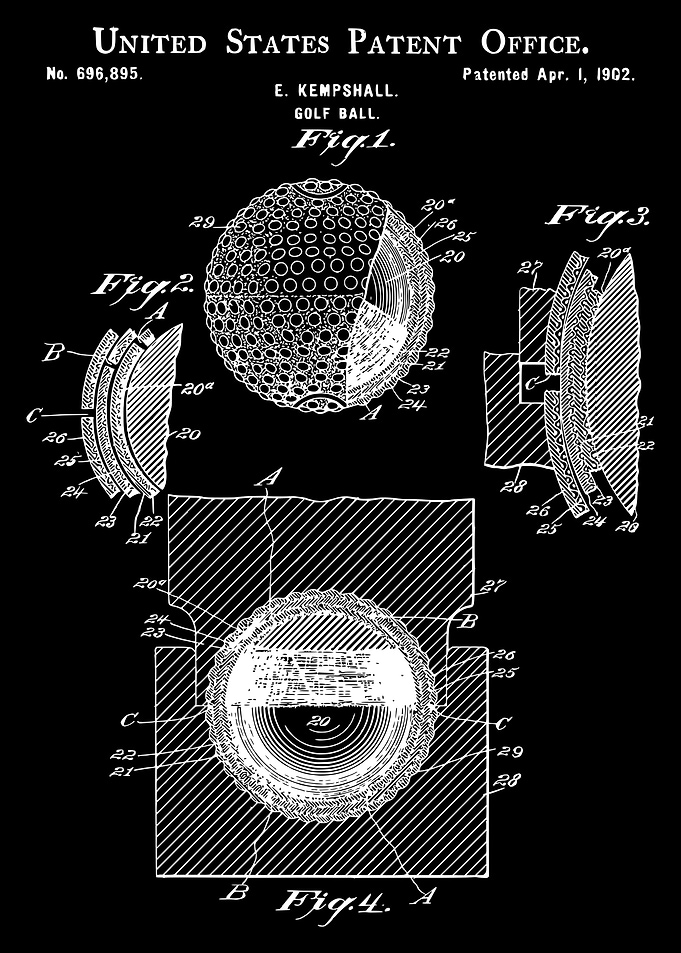 Golf ball patent