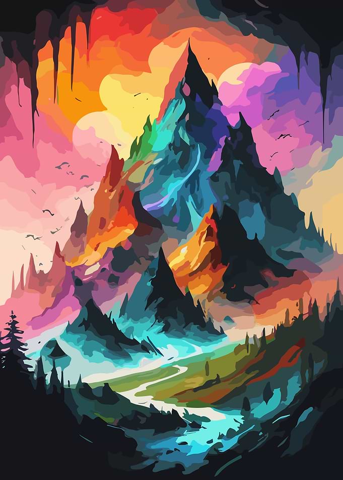 Fantasy Mountain