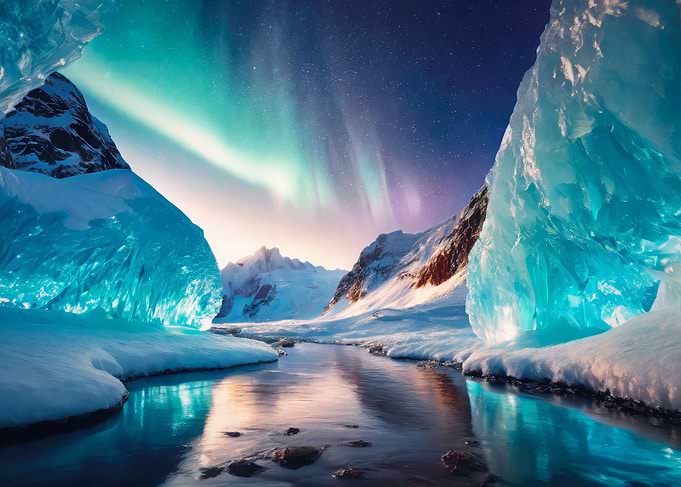 Glacial river