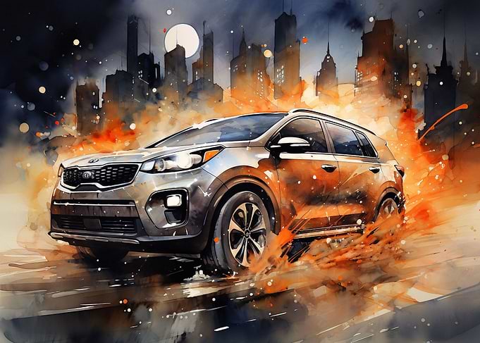 My Kia sportage nightfall