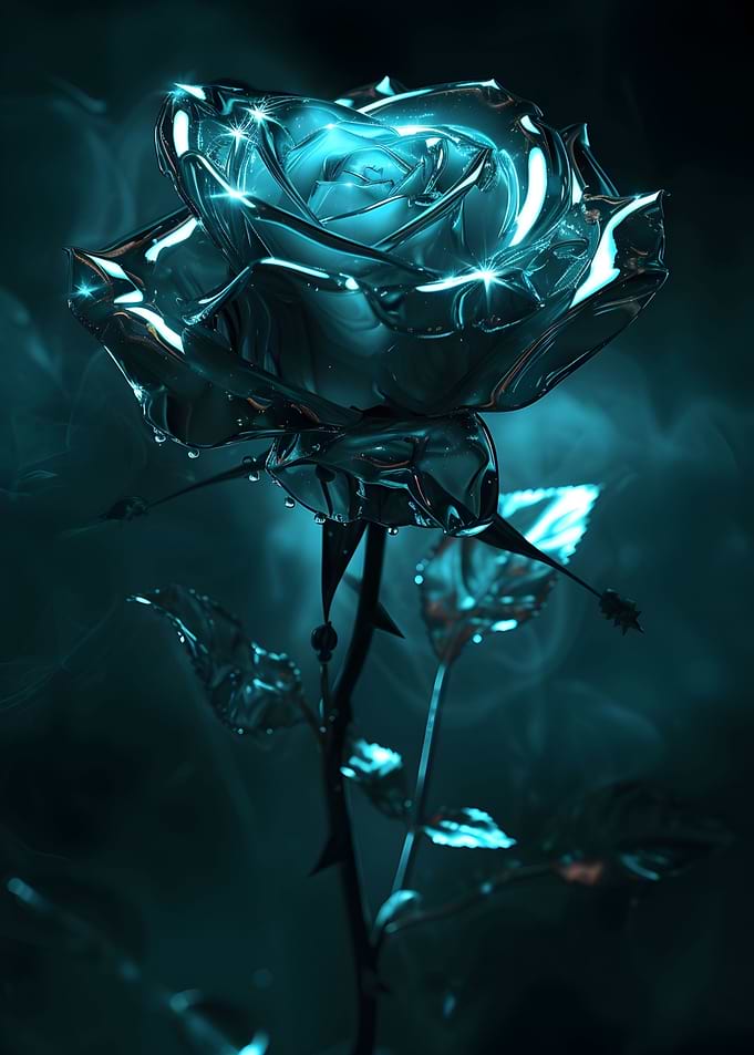 Glass Rose