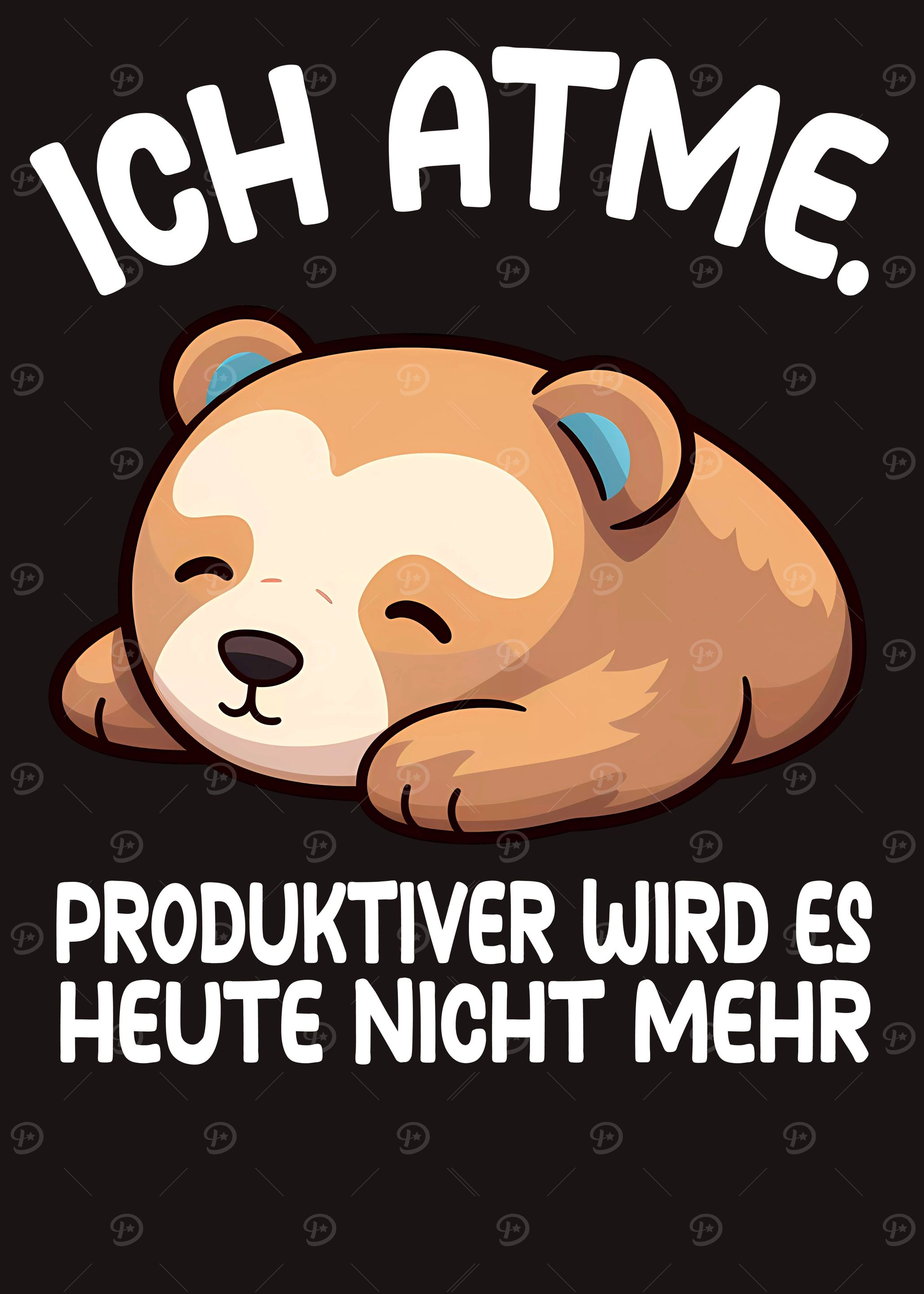 Faulheit Schlafen Geschenk