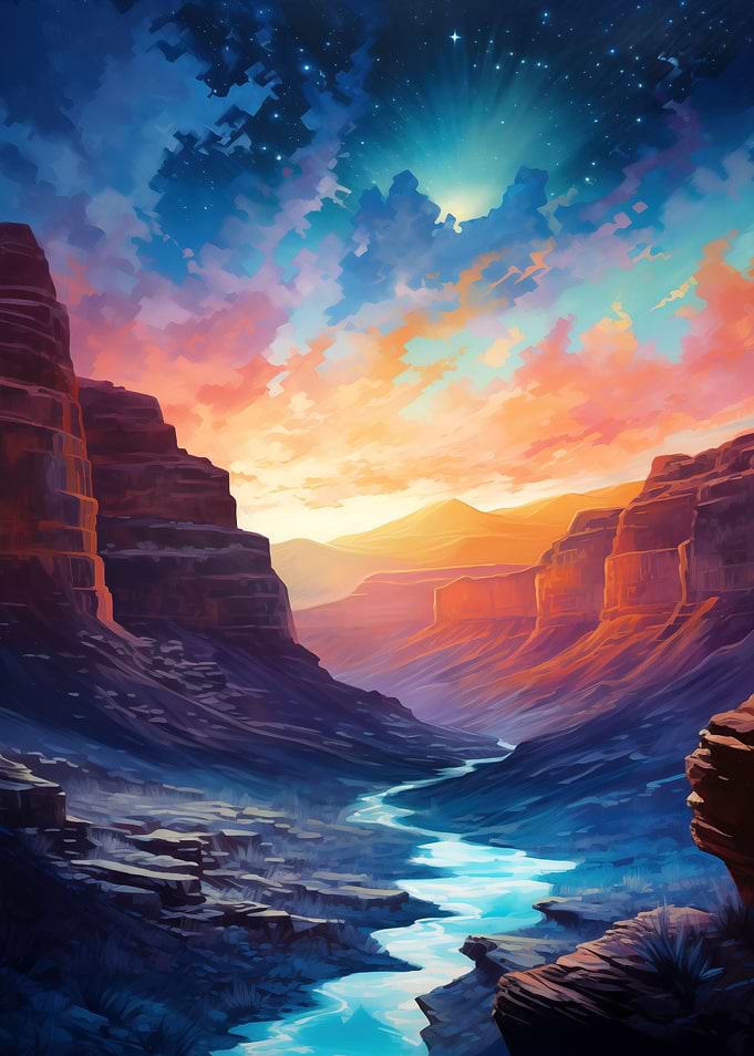Grand Canyon from Below