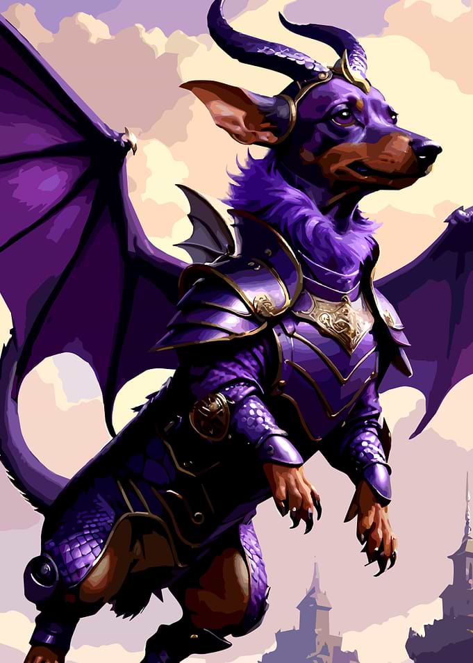 A cute Dachshund 050