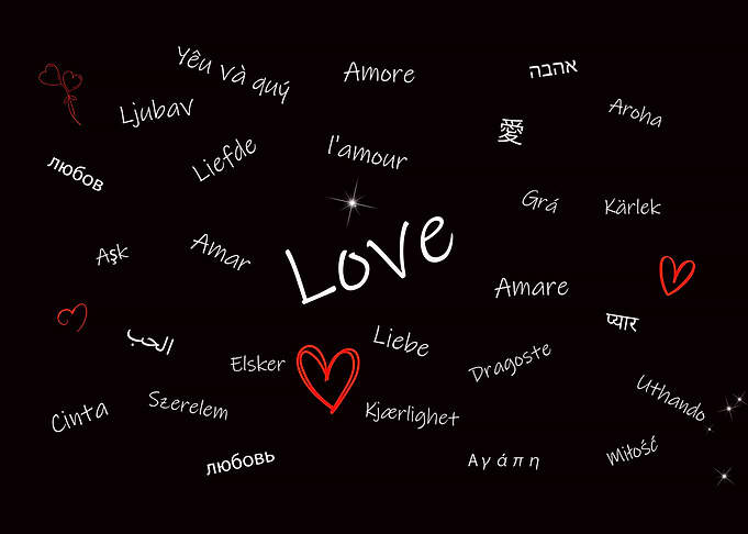 Love in many languages
