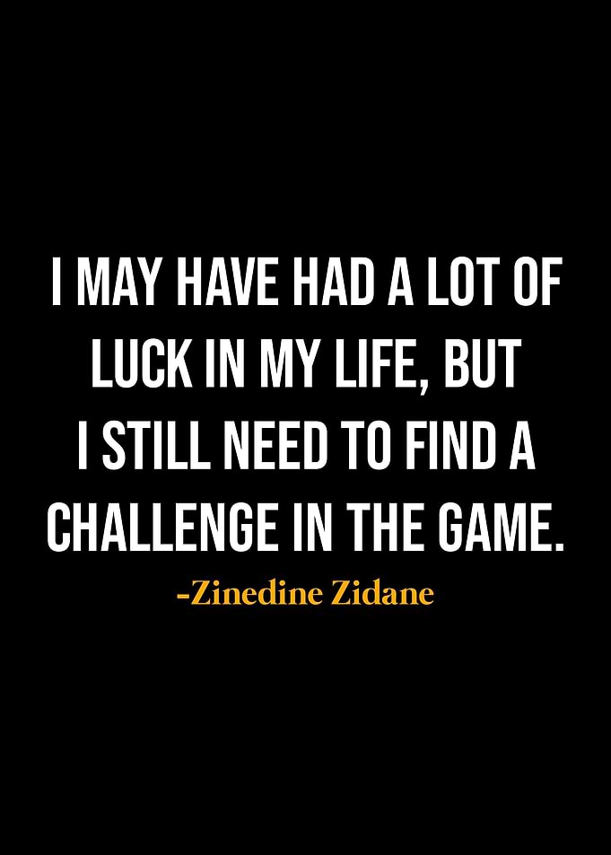 Zinedine Zidane Quotes