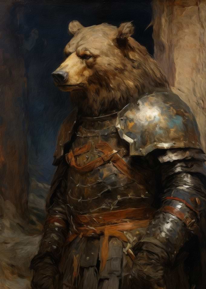 Bear knight