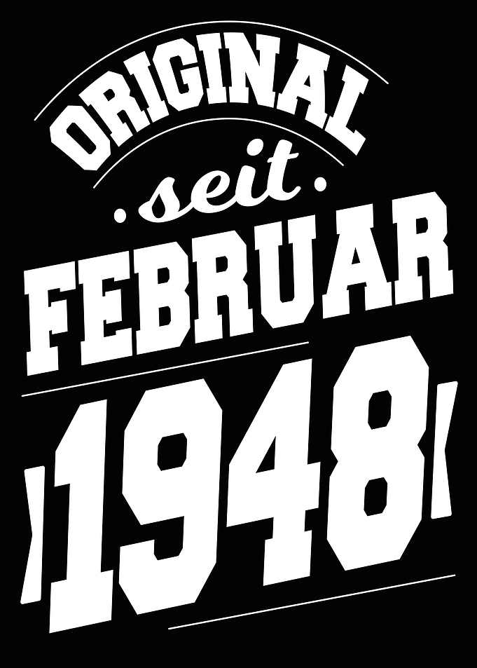Februar 1948 76 Jahre