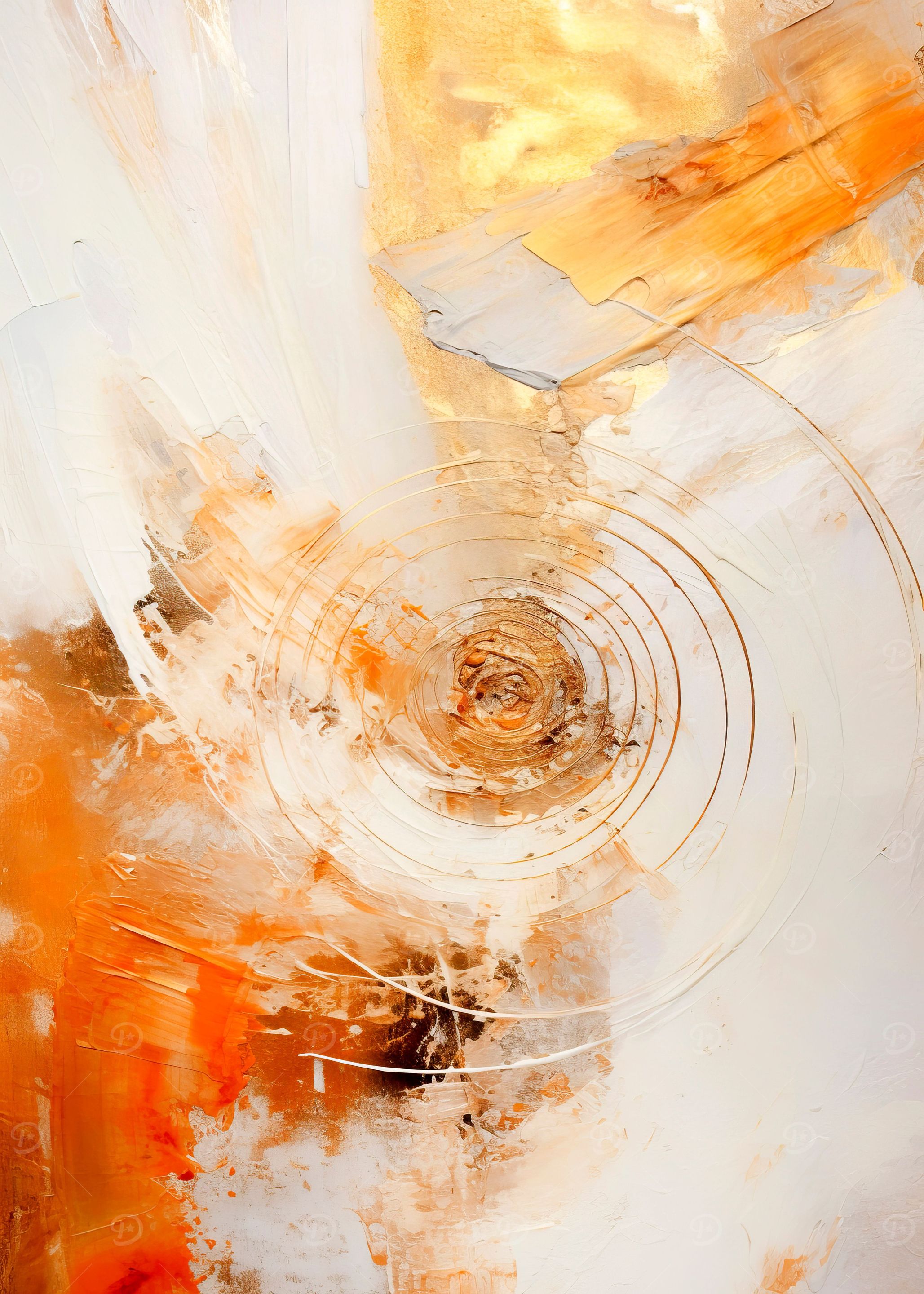 ABSTRACT ART Gentle Vibes