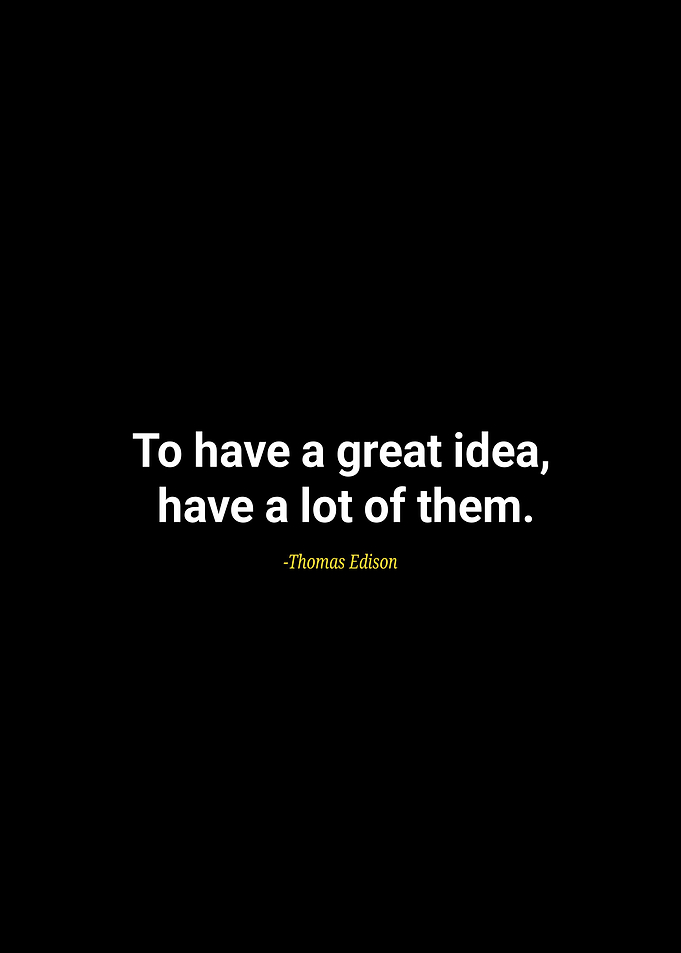 Thomas Edison quotes