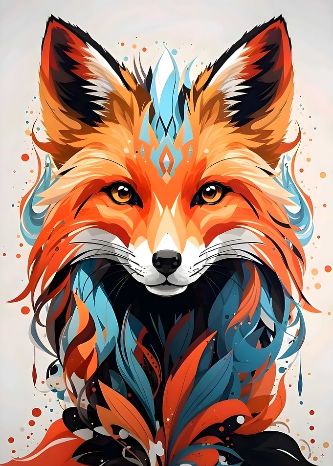 illustration fox