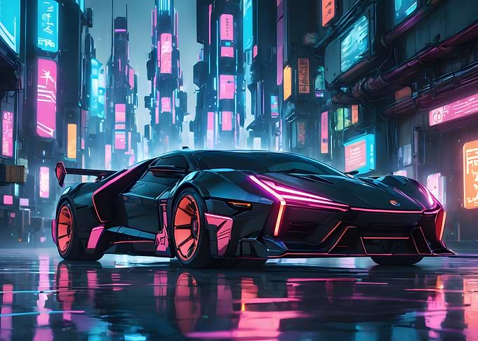 Futuristic Car
