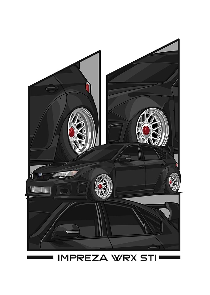 2007 Subaru Impreza WRX bl