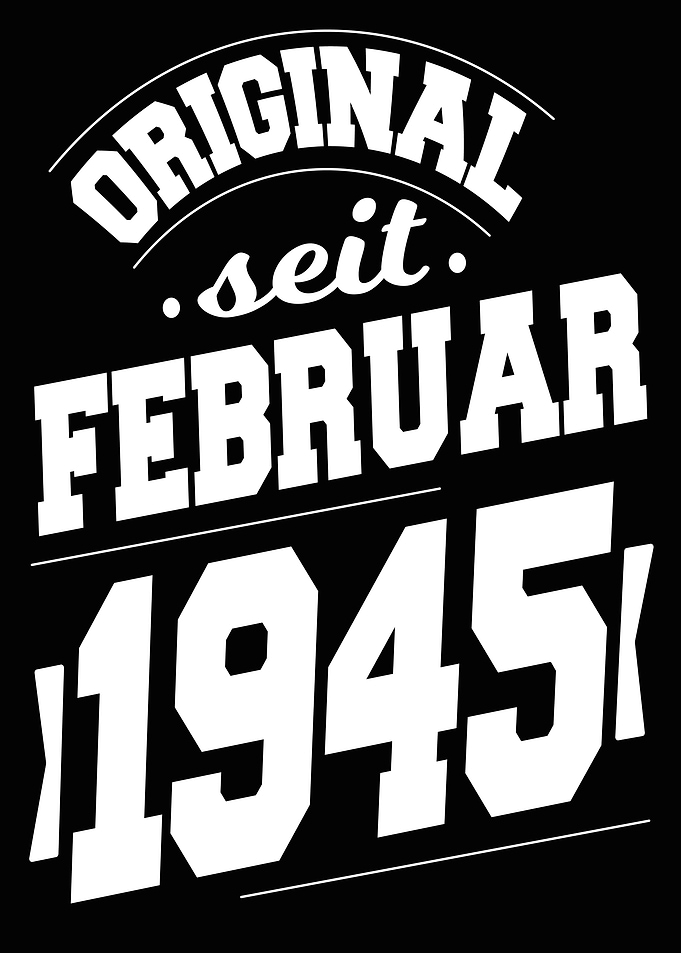 Februar 1945 79 Jahre