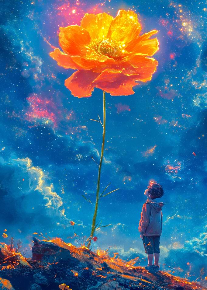 Flower Cosmic Petal