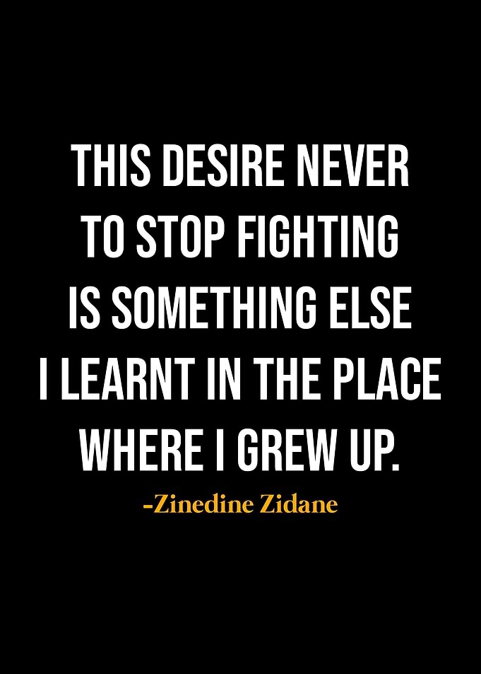 Zinedine Zidane Quotes
