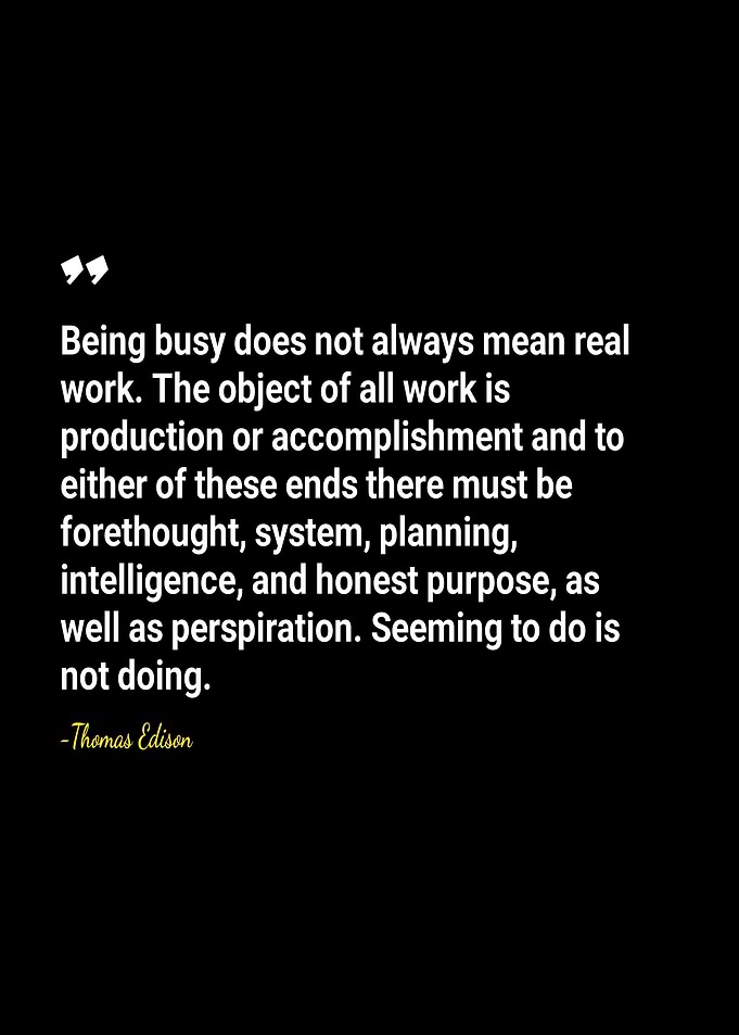 Thomas Edison quotes