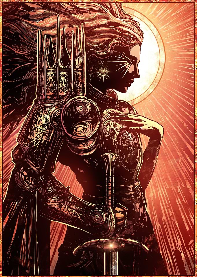 queen sword warrior