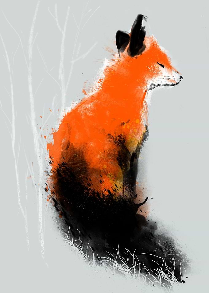 Sumie kitsune