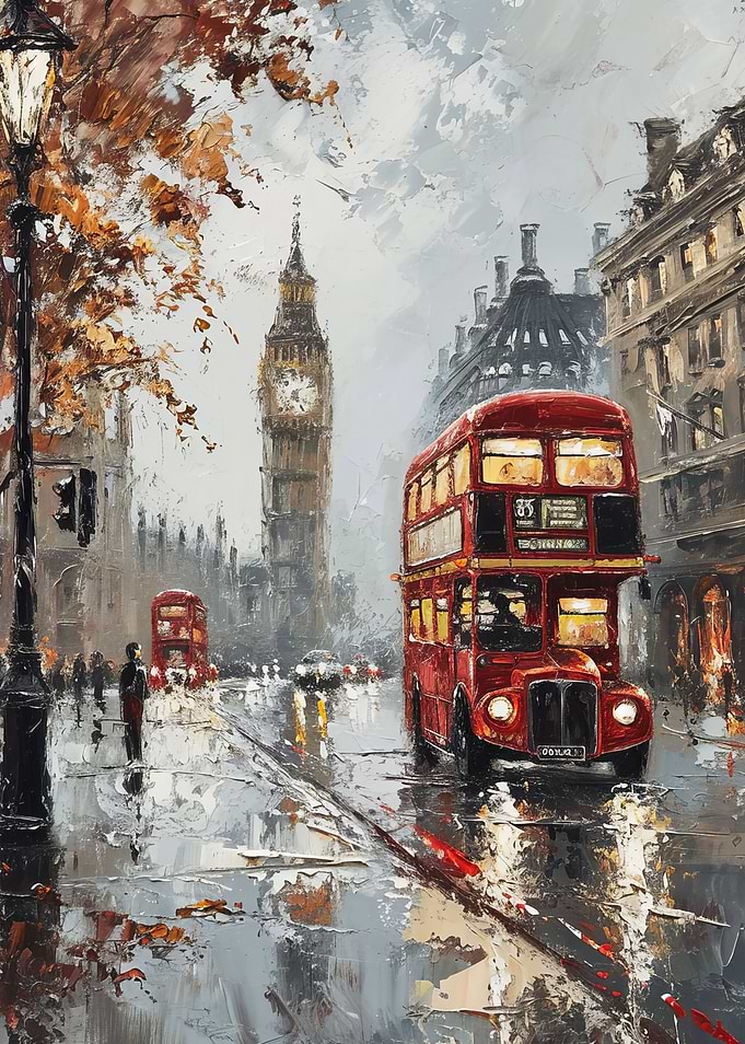 London Bus Charm