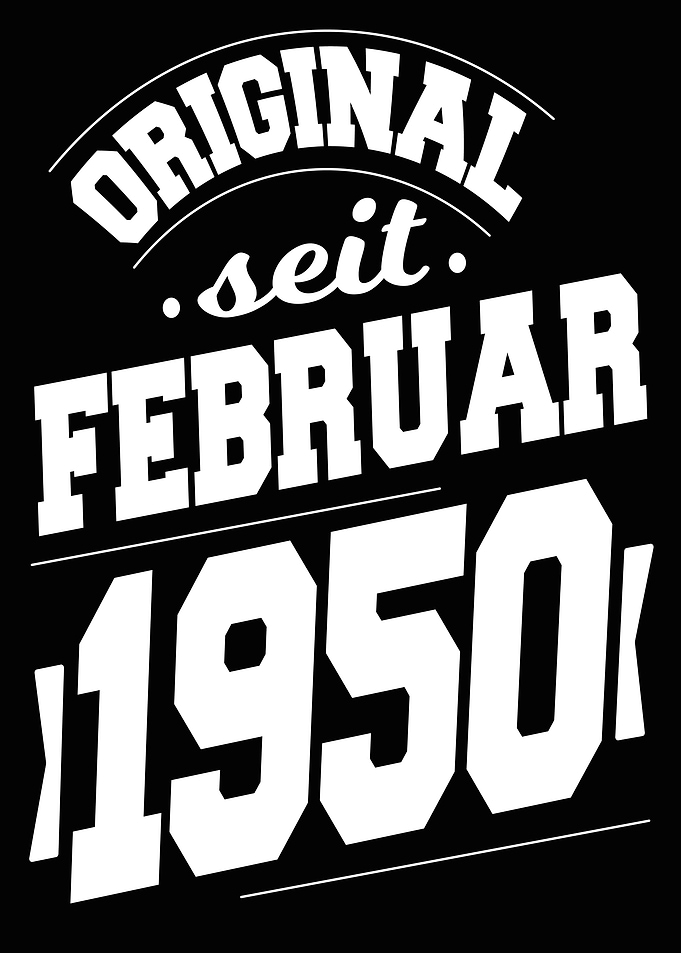 Februar 1950 74 Jahre