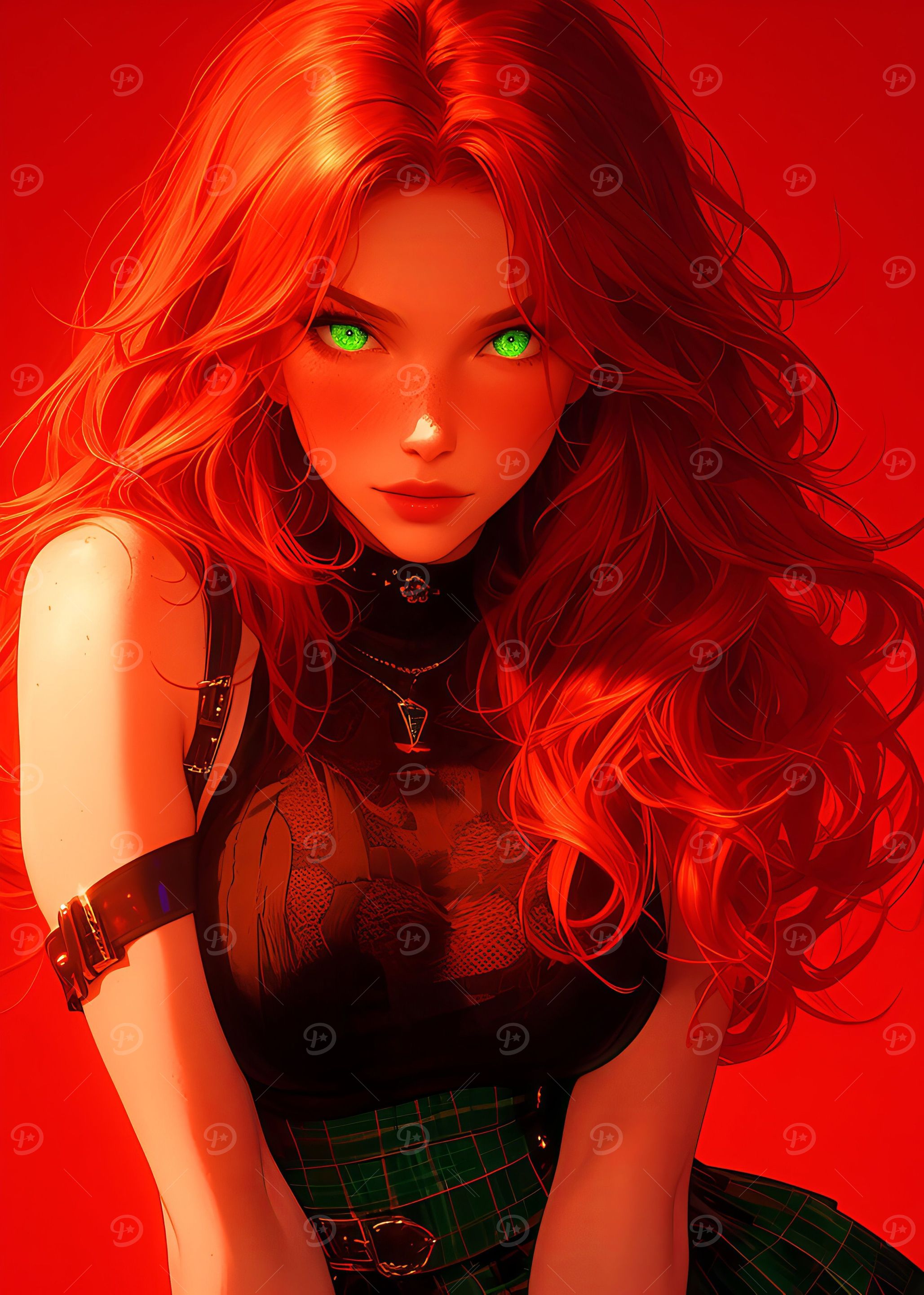 Cat Eye Redhead Irish Zen